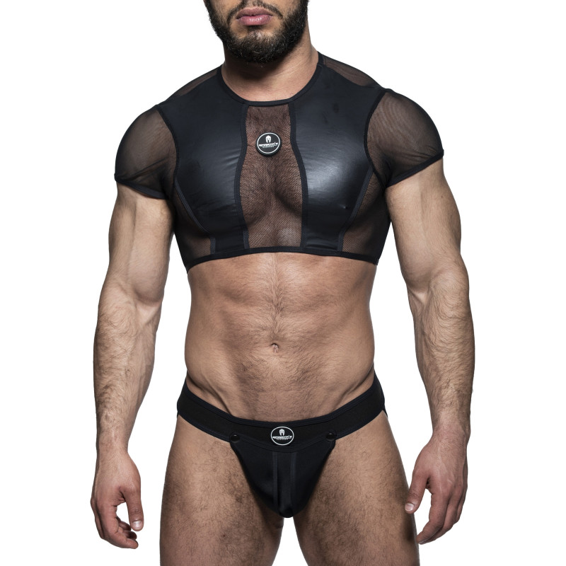 Sparta's Harness Jockstrap + Top Artemide Noir